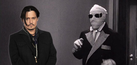 Ο Johnny Depp Στο "The Invisible Man"